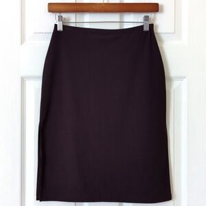 Evolution Not Revolution 90's Vintage High Waisted Side Slit Knee Length Skirt S